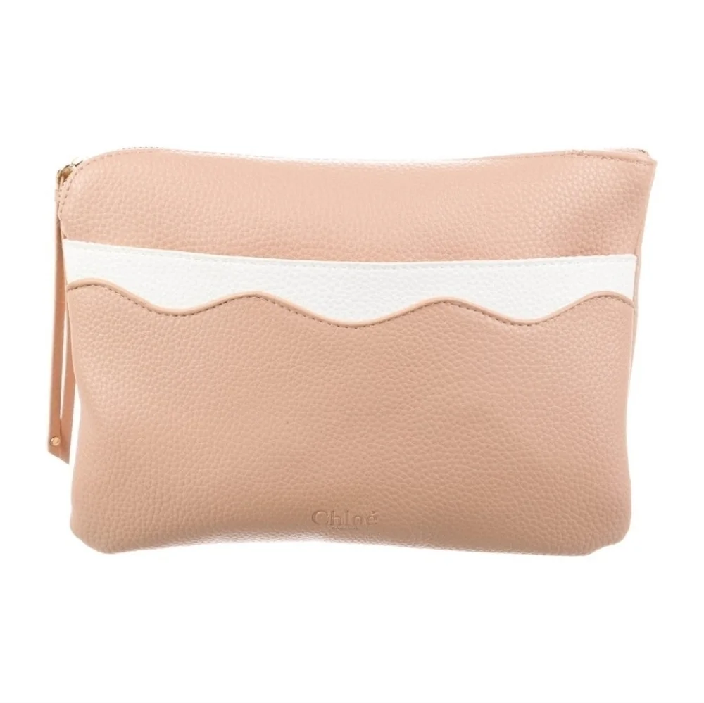 CHLOÉ Leather Cosmetic Bag​​​
